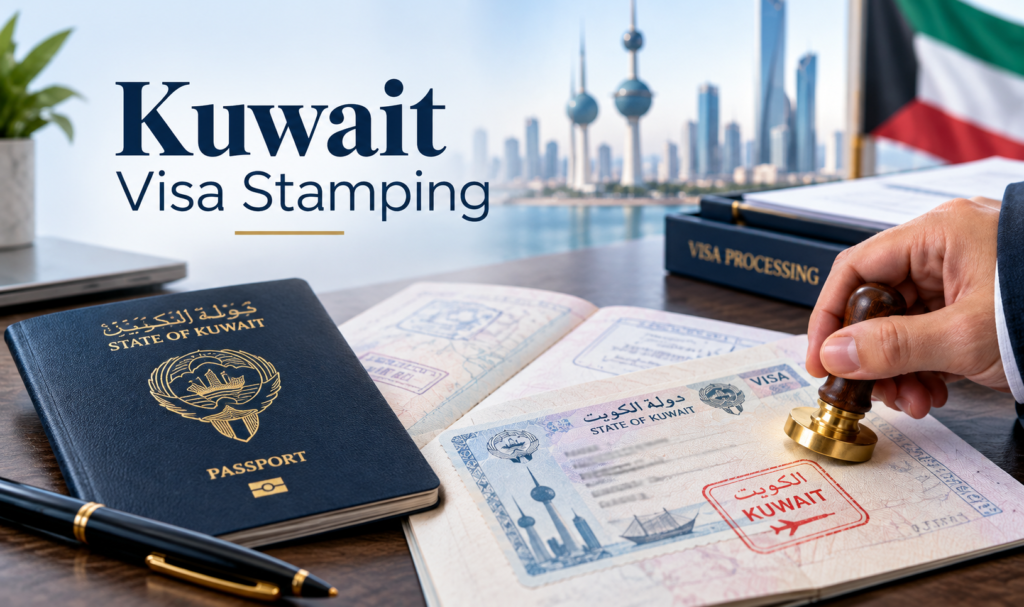 Kuwait Visa Stamping